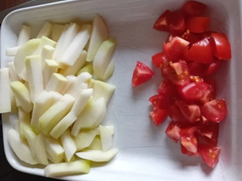 Hähnchenbrustfilet-Kohlrabi-Geschnetzeltes - Rezept - Bild Nr. 5