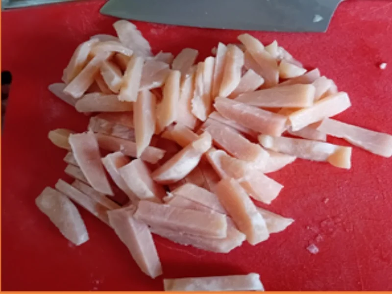 Hähnchenbrustfilet-Kohlrabi-Geschnetzeltes - Rezept - Bild Nr. 6