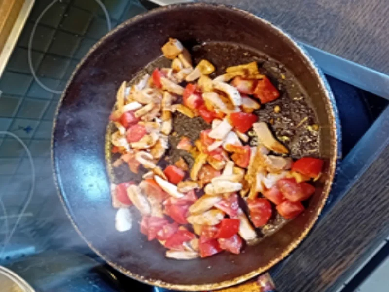 Hähnchenbrustfilet-Kohlrabi-Geschnetzeltes - Rezept - Bild Nr. 9