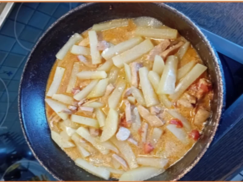 Hähnchenbrustfilet-Kohlrabi-Geschnetzeltes - Rezept - Bild Nr. 12