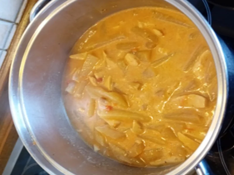 Hähnchenbrustfilet-Kohlrabi-Geschnetzeltes - Rezept - Bild Nr. 13