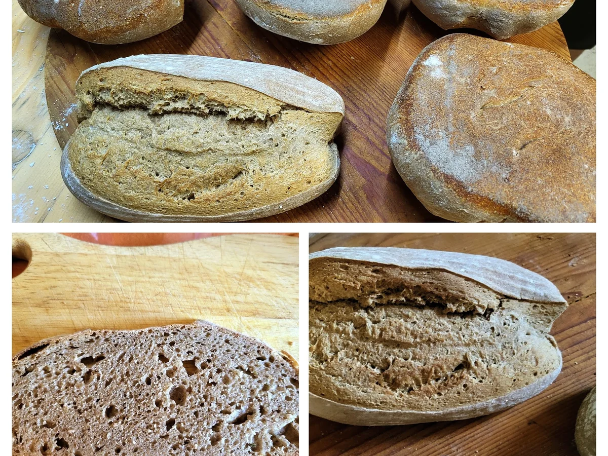 Rezept: Holzofenbrot aus Sauerteig Bild Nr. 3 Holzofenbrot aus Sauerteig - Rezept - Bild Nr. 3