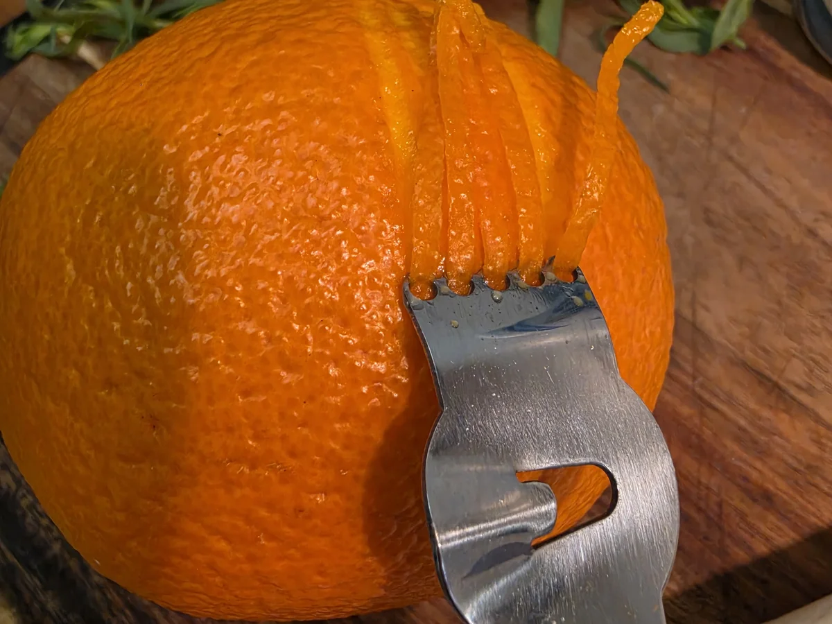 Rezept: Spargel mit Orangen -Estragon -Sauce Bild Nr. 6 Spargel mit Orangen -Estragon -Sauce - Rezept - Bild Nr. 6