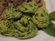 Kartoffeln: Bärlauch-Herzoginnen-Kartoffeln - Rezept - Bild Nr. 2