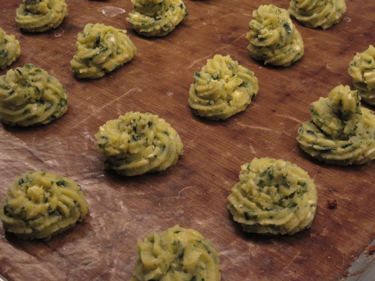 Kartoffeln: Bärlauch-Herzoginnen-Kartoffeln - Rezept - Bild Nr. 5