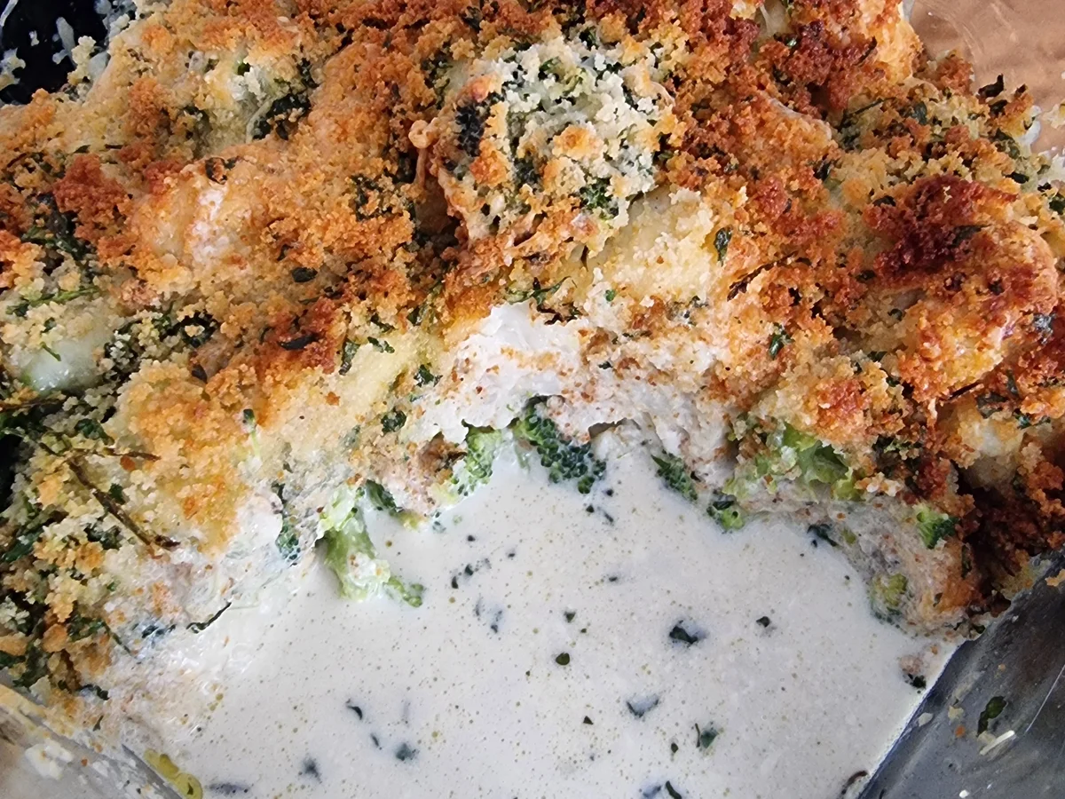 Brokkolie -Blumenkohl-Gratin im Ninja Crispi - Rezept - Bild Nr. 12