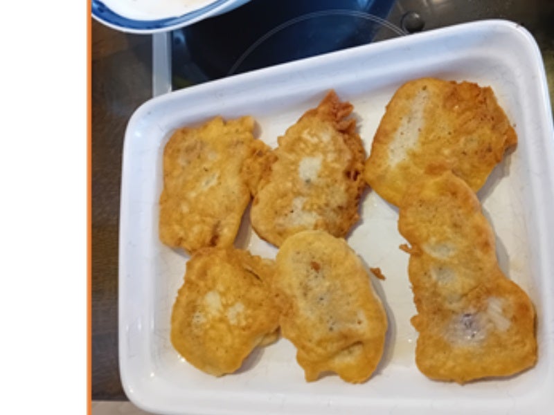 Seelachsfilet im Bier-Teig mit zweierlei Dipp und Pommes-Frites - Rezept - Bild Nr. 9