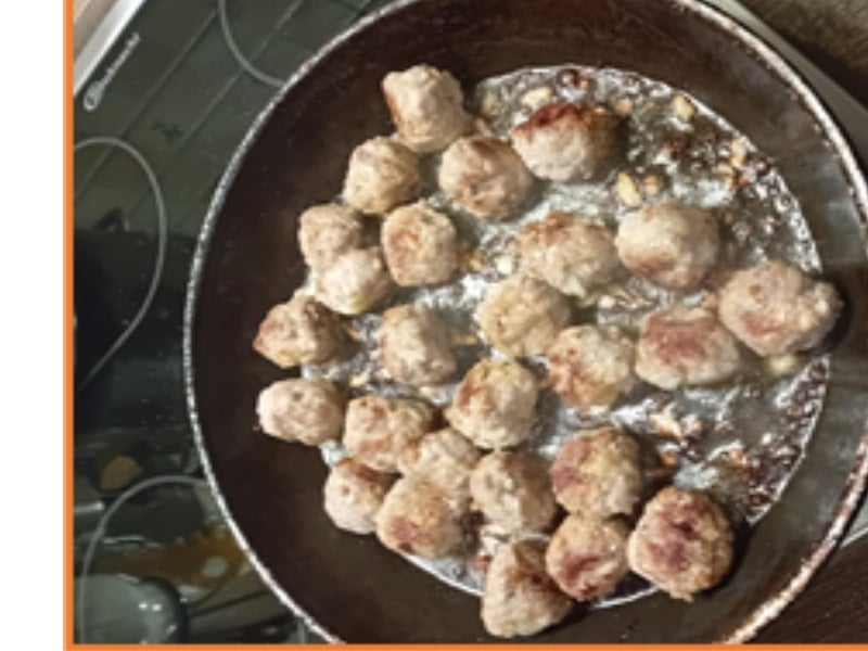 Marokkanische Fleischbällchen in Tomatensauce mit Juwelenreis - Rezept - Bild Nr. 7