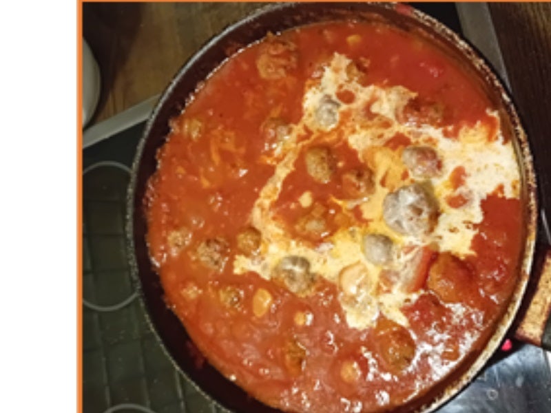 Marokkanische Fleischbällchen in Tomatensauce mit Juwelenreis - Rezept - Bild Nr. 12