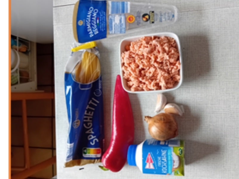 Spaghetti mit gegarten Lachsforellenrest - Rezept - Bild Nr. 3