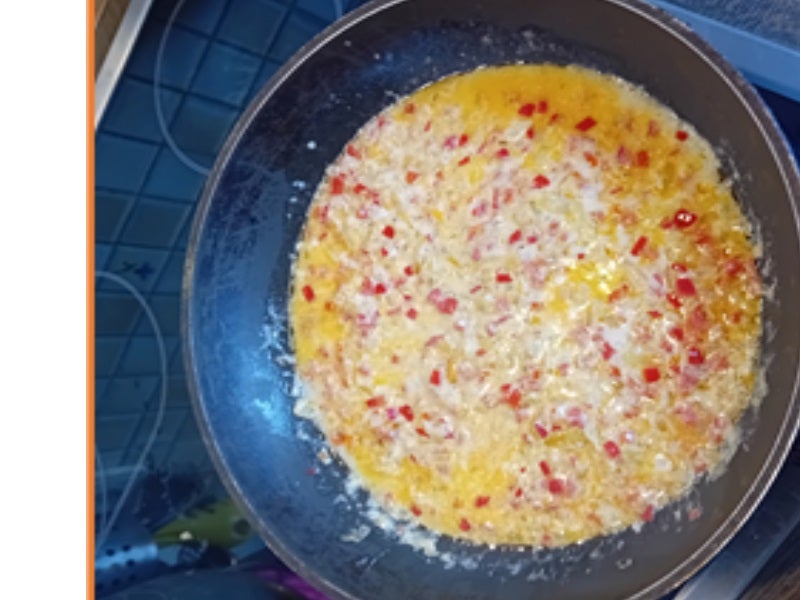 Spaghetti mit gegarten Lachsforellenrest - Rezept - Bild Nr. 8