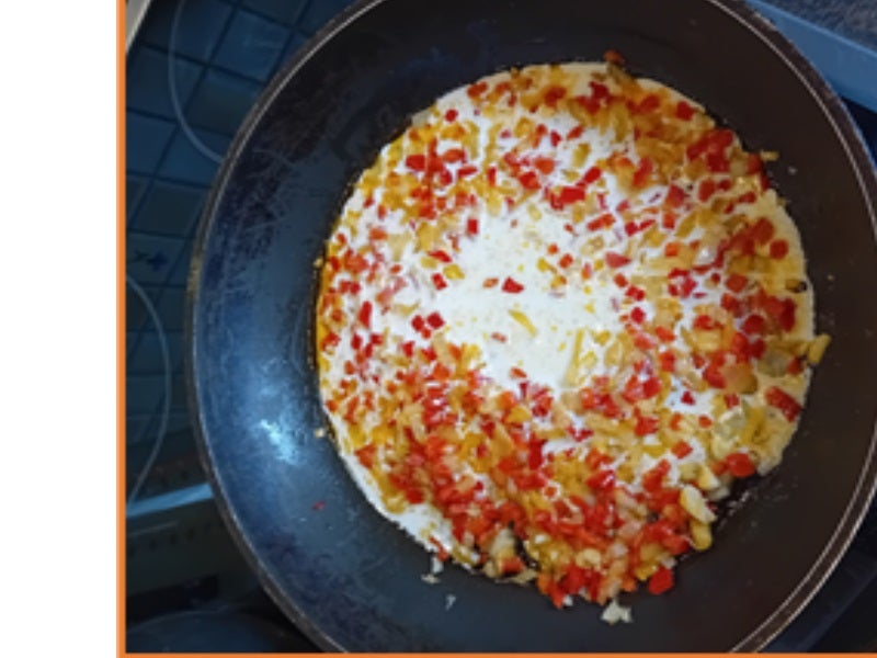 Spaghetti mit gegarten Lachsforellenrest - Rezept - Bild Nr. 7