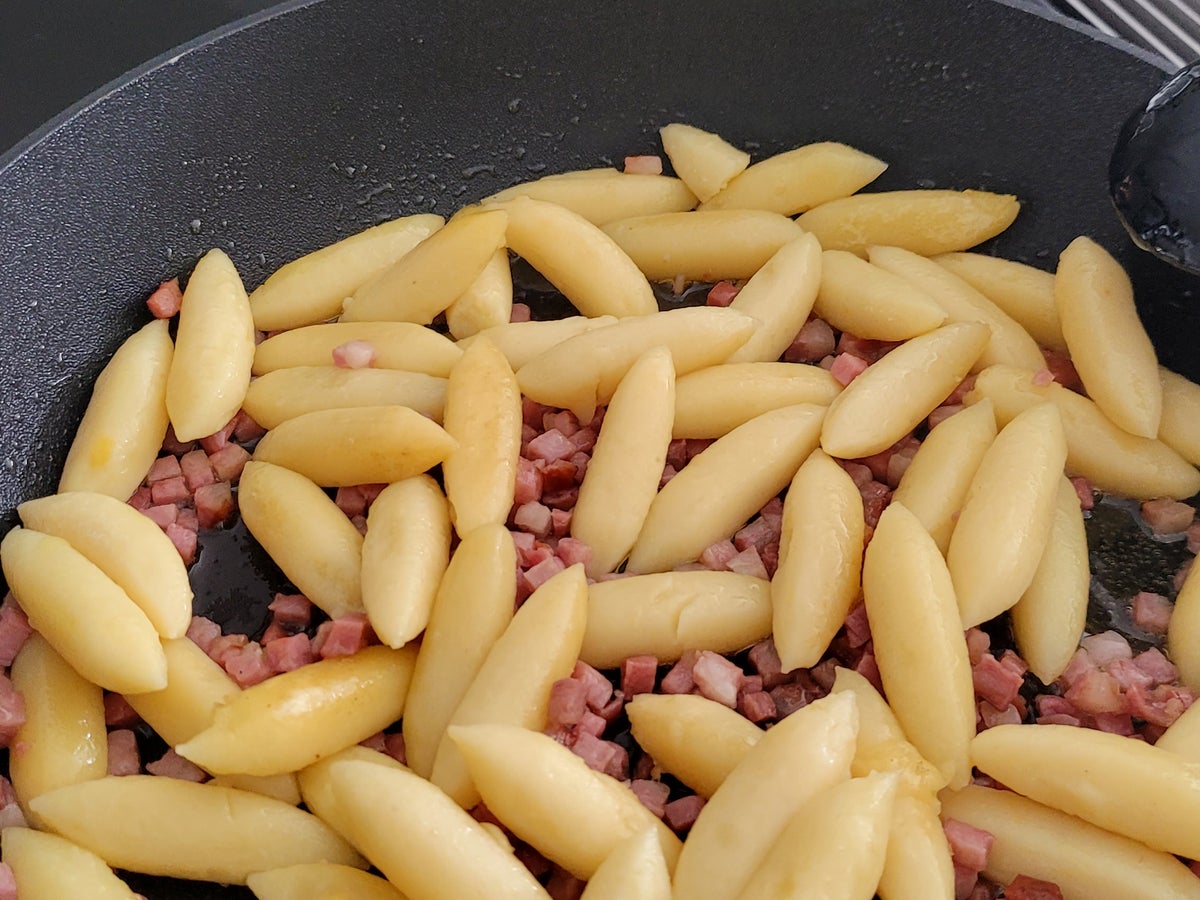 Schupfnudeln (gepimpt und überbacken) à la Biggi - Rezept - Bild Nr. 3