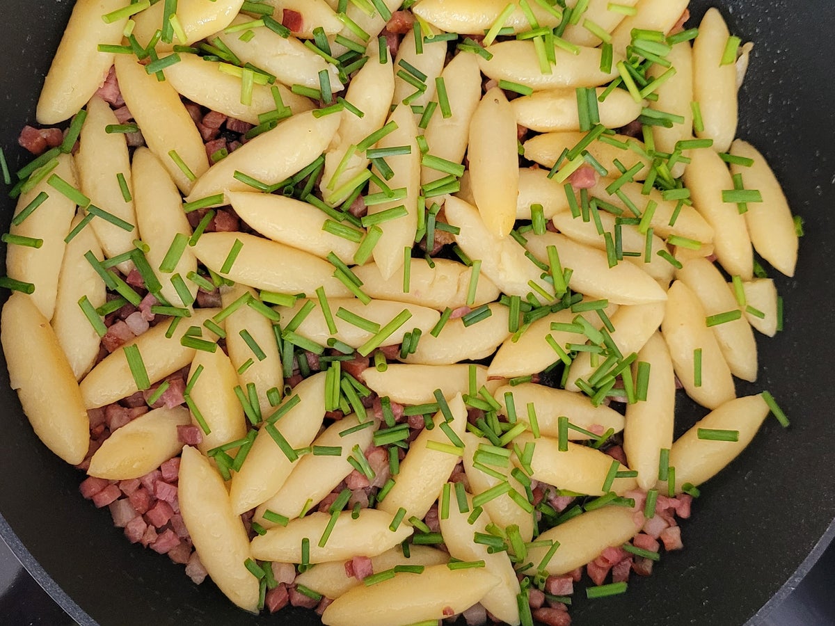 Schupfnudeln (gepimpt und überbacken) à la Biggi - Rezept - Bild Nr. 4