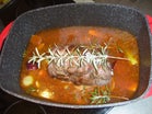 Lammkeule entbeint in Buttermilchbeize - Rezept - Bild Nr. 2