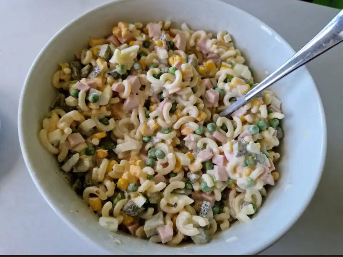 Nudelsalat Deluxe mit Ei & Joghurt-Mayo-Dressing - Rezept - Bild Nr. 2