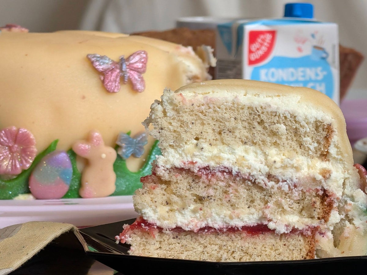 Rezept: Marzipan Mohn Torte Bild Nr. 5 Marzipan Mohn Torte - Rezept - Bild Nr. 5