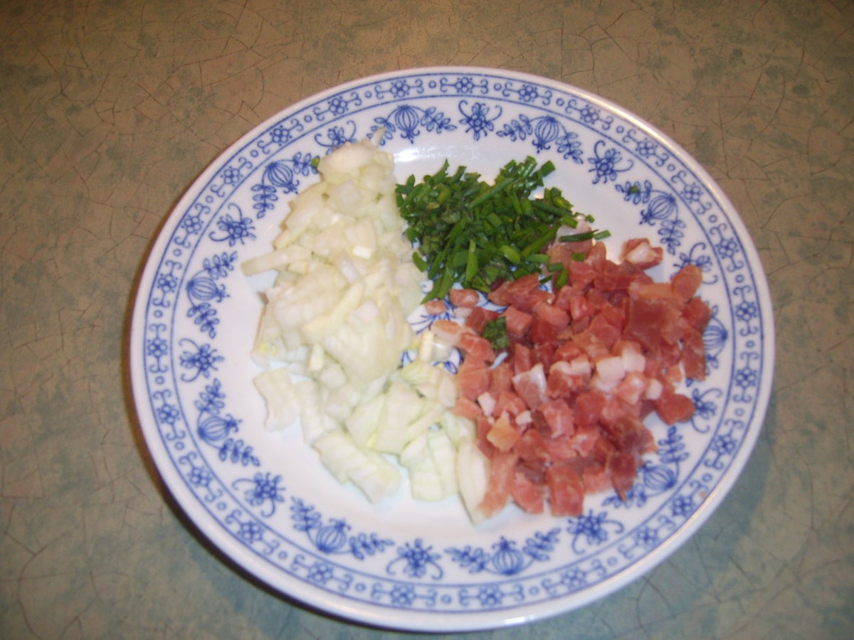 Rezept: Hutscheduller mit Rotwurst und Spiegelei Bild Nr. 3 Hutscheduller mit Rotwurst und Spiegelei - Rezept - Bild Nr. 3