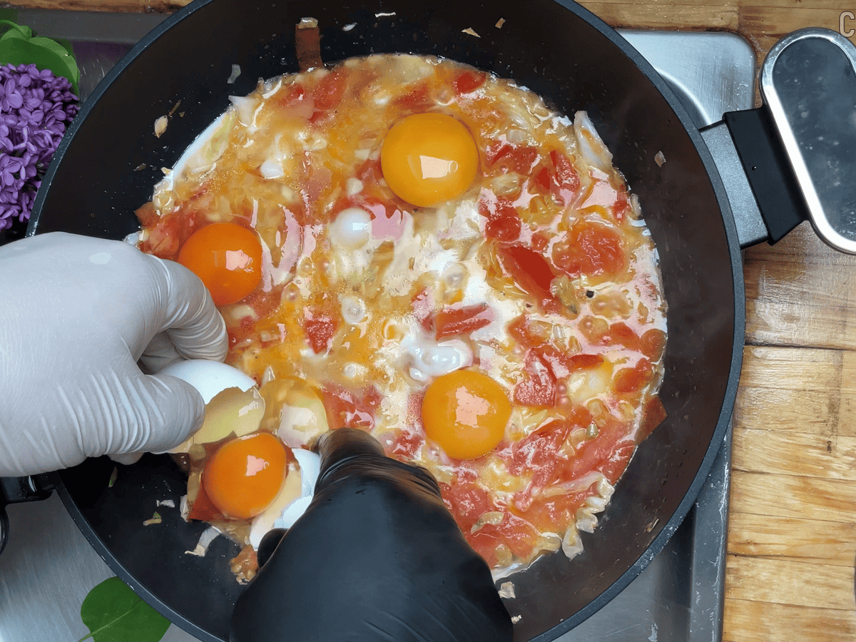 Rezept: Frühstück mit Eiern und Kohl Bild Nr. 8 Frühstück mit Eiern und Kohl - Rezept - Bild Nr. 8