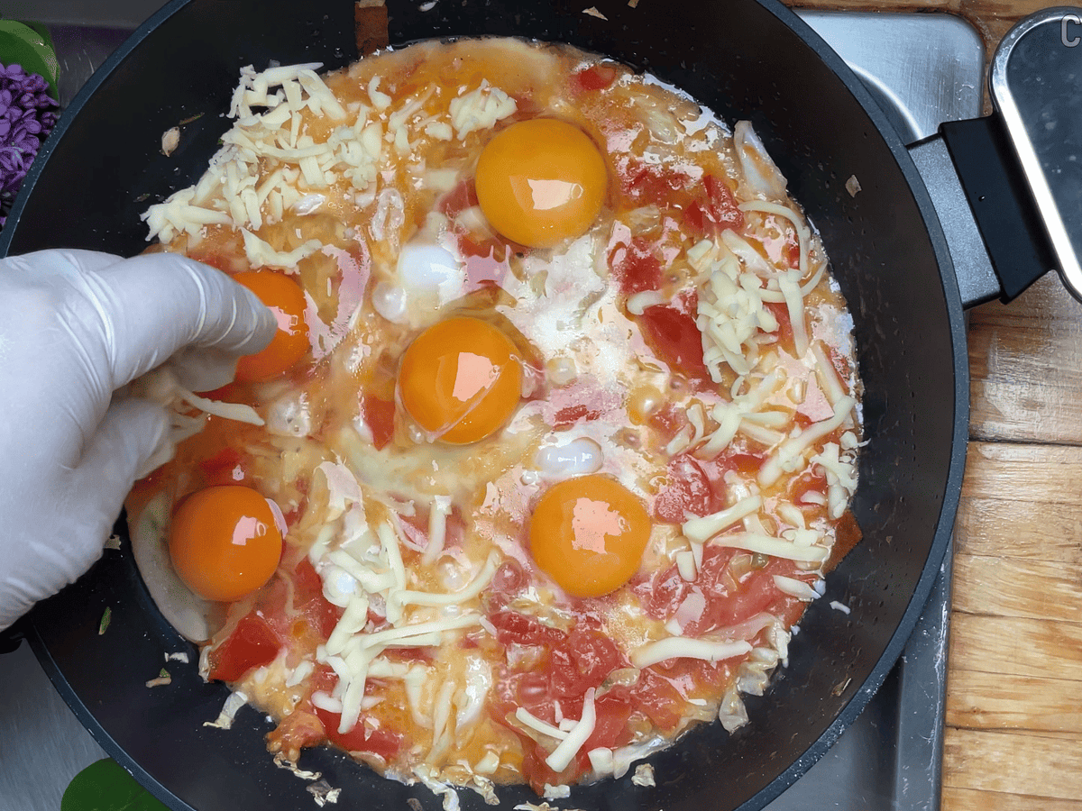 Rezept: Frühstück mit Eiern und Kohl Bild Nr. 10 Frühstück mit Eiern und Kohl - Rezept - Bild Nr. 10