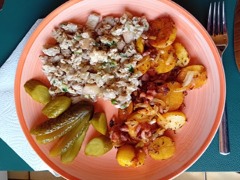 Steinpilze mit Rührei und Bratkartoffeln - Rezept - Bild Nr. 12