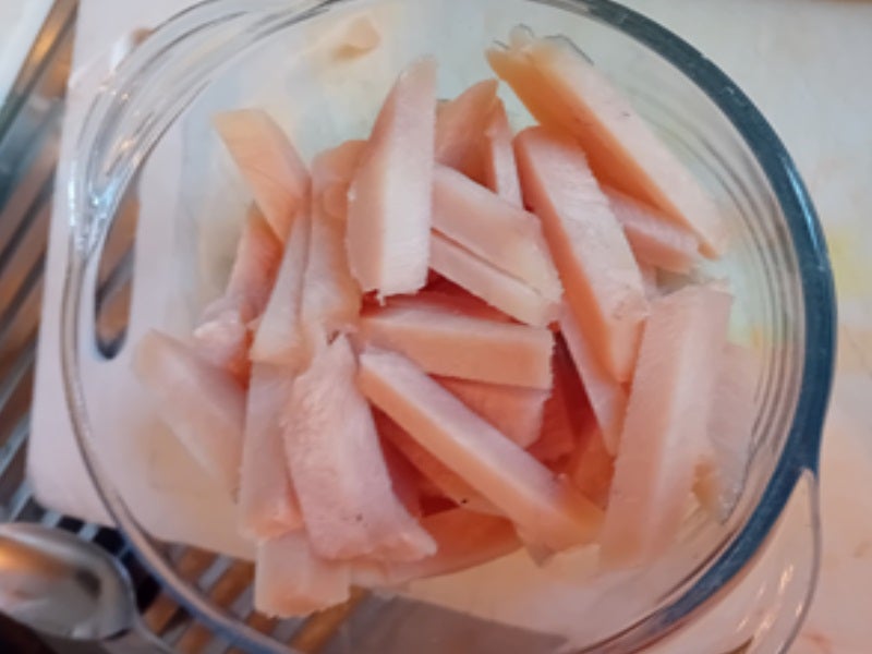 Rezept: Hähnchenbrustfilet-Curry mit Ananas und Basmatireis Bild Nr. 5 Hähnchenbrustfilet-Curry mit Ananas und Basmatireis - Rezept - Bild Nr. 5