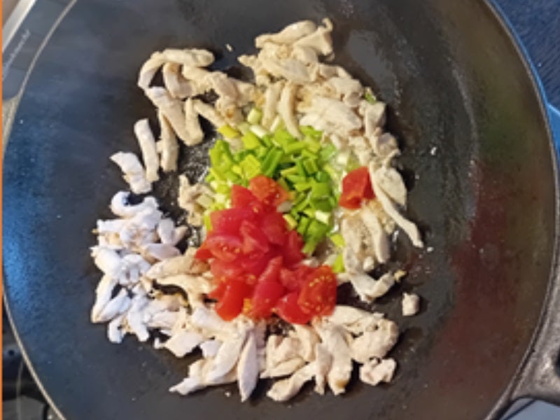 Rezept: Hähnchenbrustfilet-Curry mit Ananas und Basmatireis Bild Nr. 7 Hähnchenbrustfilet-Curry mit Ananas und Basmatireis - Rezept - Bild Nr. 7