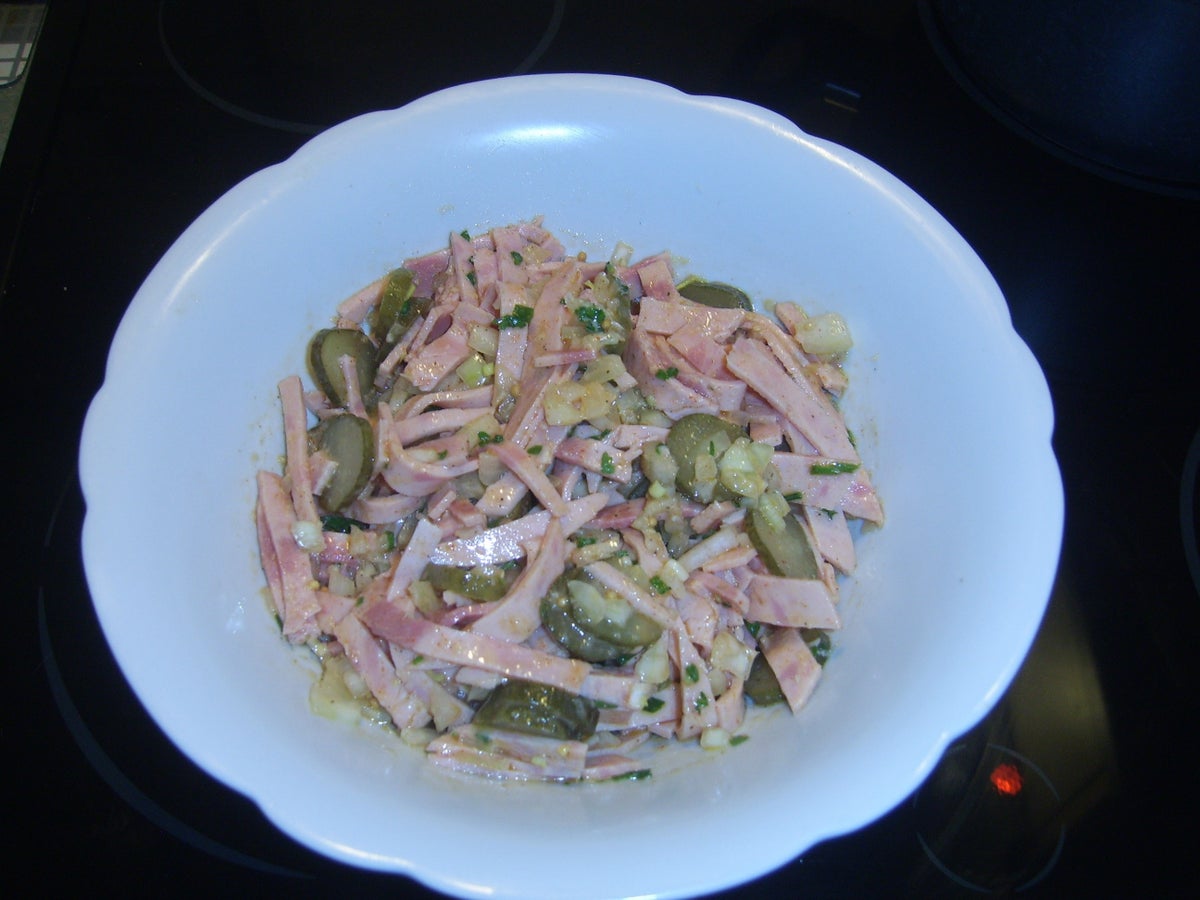 Berliner Wurstsalat vom Fernsehkoch der DDR - Rezept - Bild Nr. 3