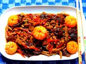 Pikant-scharfes Hühnerfleisch mit Pilzen - Rezept - Bild Nr. 2