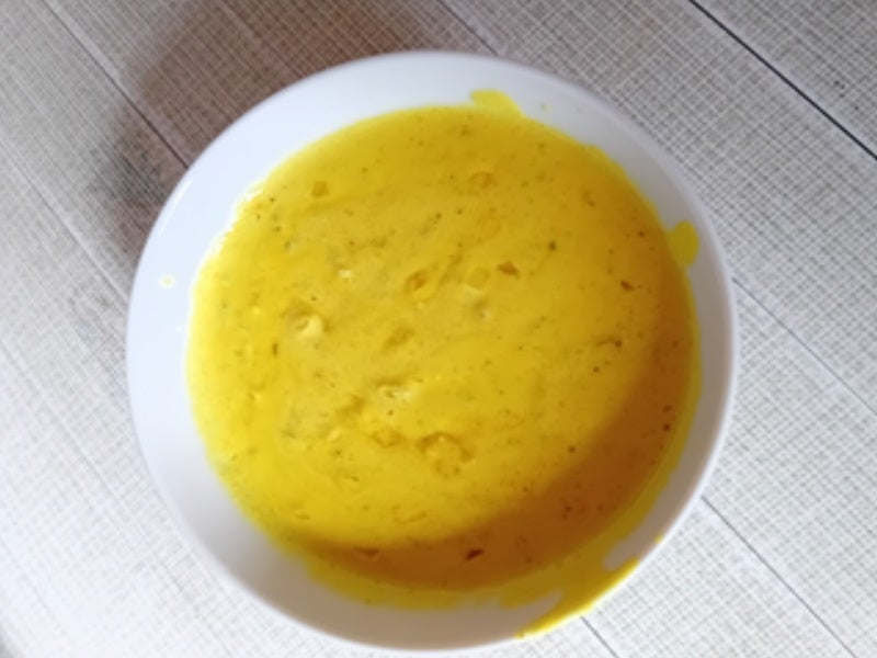 Rezept: Lachfilet aus der Heißluftfritteuse mit pikanter Cremesauce, Spargel und Drillingen Bild Nr. 14 Lachfilet aus der Heißluftfritteuse mit pikanter Cremesauce, Spargel und Drillingen - Rezept - Bild Nr. 14