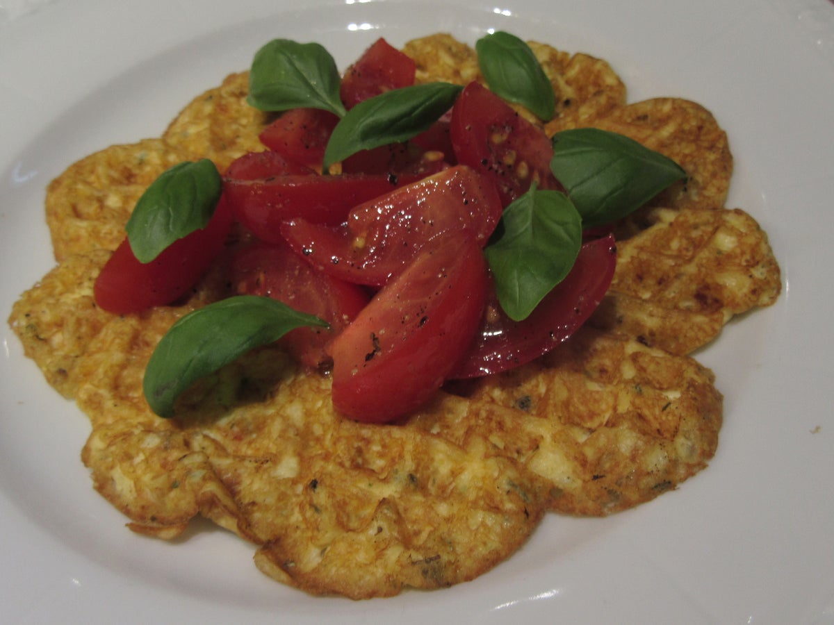 Eier: Mozzarella-Eier-Waffeln - Rezept - Bild Nr. 2