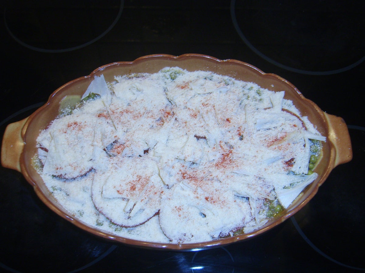 Kartoffelgratin mit Hering und Meerrettichsauce - Rezept - Bild Nr. 7