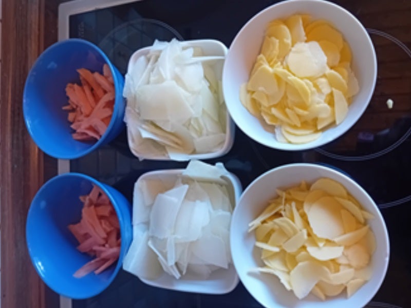 Kohlrabi-Kartoffel-Gratin mit Lachs - Rezept - Bild Nr. 4
