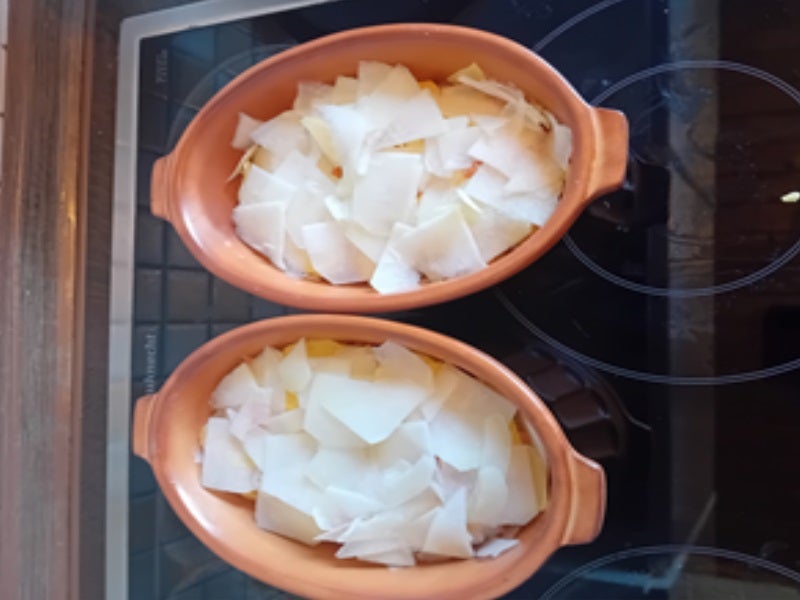 Kohlrabi-Kartoffel-Gratin mit Lachs - Rezept - Bild Nr. 6