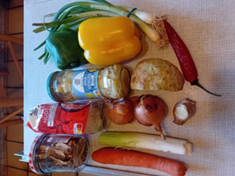 Pikant säuerliche, asiatisch Suppe XXL - Rezept - Bild Nr. 7