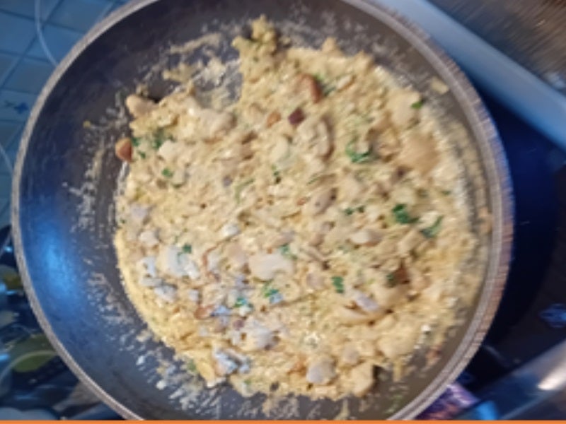 Spaghetti mit Steinpilz-Zwiebel-Rahmsauce - Rezept - Bild Nr. 11
