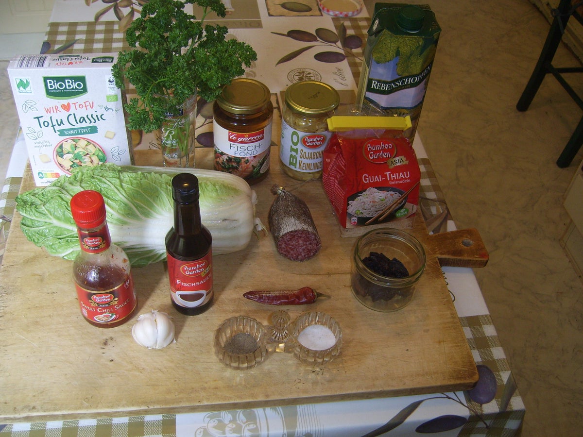 Pad Thai mit ohne Garnelen - Rezept - Bild Nr. 2