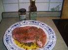 Rumpsteak mit Wildgewürz und Bruschetta Öl - Rezept - Bild Nr. 2