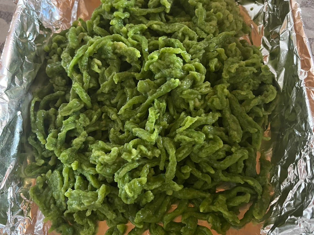Rezept: Bärlauchspätzle Bild Nr. 2 Bärlauchspätzle - Rezept - Bild Nr. 2