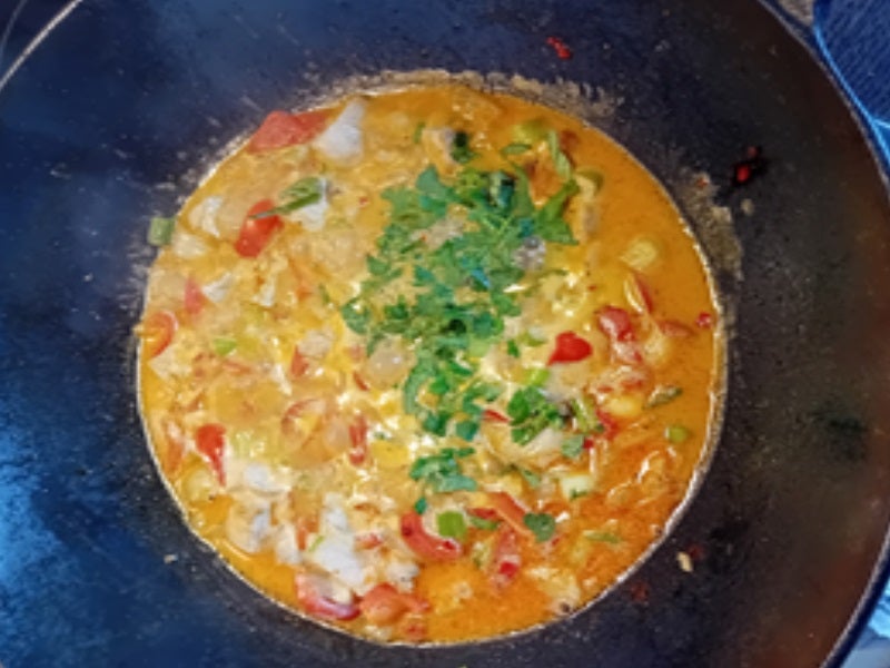 Rezept: Putenbrustfilet-Gemüse-Curry im Wok mit Basmatireis Bild Nr. 12 Putenbrustfilet-Gemüse-Curry im Wok mit Basmatireis - Rezept - Bild Nr. 12