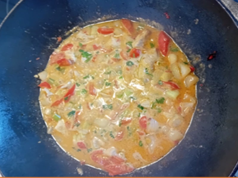 Rezept: Putenbrustfilet-Gemüse-Curry im Wok mit Basmatireis Bild Nr. 14 Putenbrustfilet-Gemüse-Curry im Wok mit Basmatireis - Rezept - Bild Nr. 14