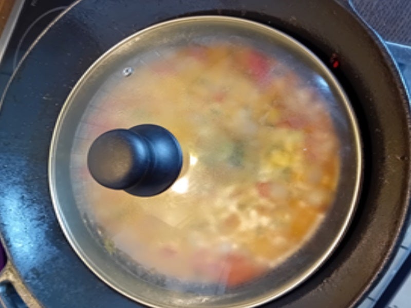 Rezept: Putenbrustfilet-Gemüse-Curry im Wok mit Basmatireis Bild Nr. 15 Putenbrustfilet-Gemüse-Curry im Wok mit Basmatireis - Rezept - Bild Nr. 15