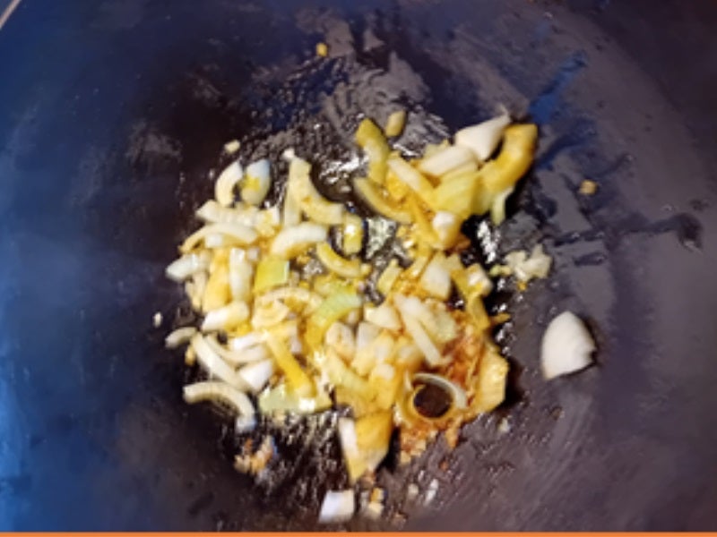 Rezept: Zanderfilet auf Curry-Gemüse Bild Nr. 8 Zanderfilet auf Curry-Gemüse - Rezept - Bild Nr. 8