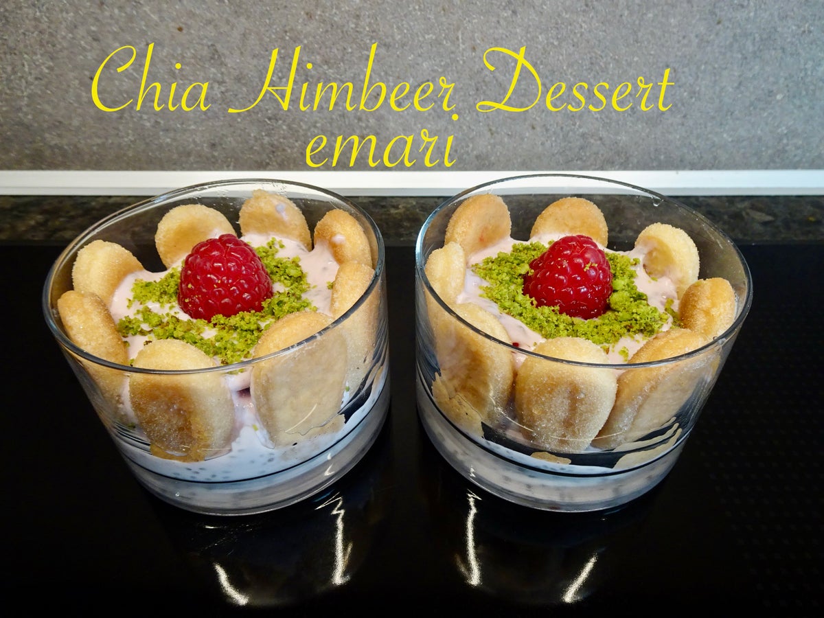 Rezept: Chia Himbeer Dessert Bild Nr. 2 Chia Himbeer Dessert - Rezept - Bild Nr. 2