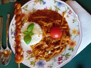 Curry-Gemüsemix im Wok mit Garnelenspieß und Jasmin-Reis - Rezept - Bild Nr. 2