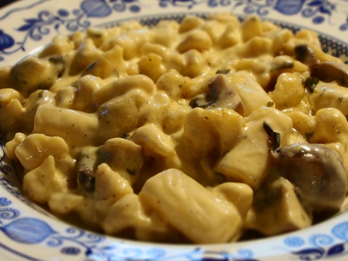 Rezept: Spätzle-Spargel-Pfanne mit Champignons Bild Nr. 2 Spätzle-Spargel-Pfanne mit Champignons - Rezept - Bild Nr. 2