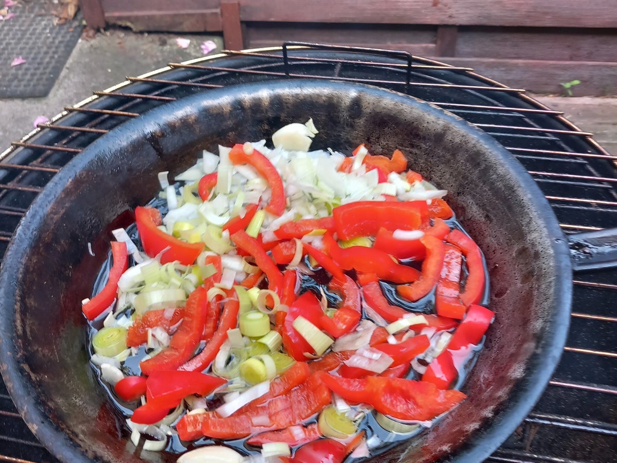Paprikapfanne mit Spiegelei - Rezept - Bild Nr. 3
