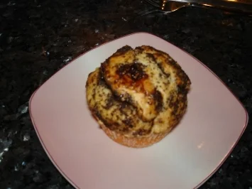 Rezept: Mohn-Pflaumen-Rosenmuffins Mohn-Pflaumen-Rosenmuffins - Rezept