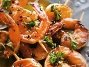 Marinierte Riesengarnelen am Spieß - Rezept