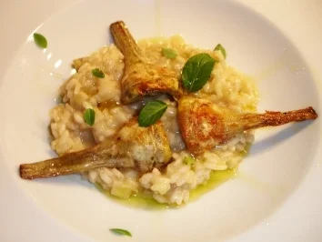 Rezept: Risotto mit Artischocken Risotto mit Artischocken - Rezept